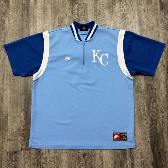 Nike Cooperstown Collection Bo Jackson Kansas City Royals MLB Jersey - Picture 1 of 9